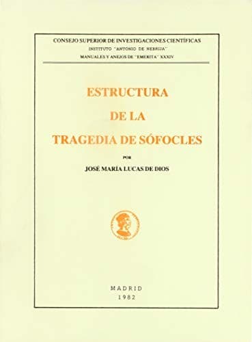 Portada de Estructura de la tragedia de Sófocles