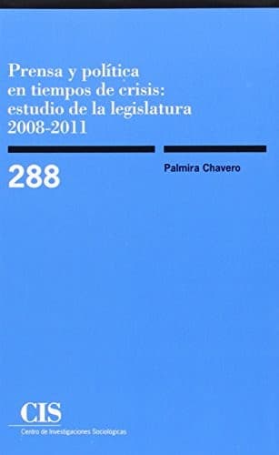 Portada de Prensa y política en tiempos de crisis
