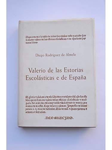 Portada de Valerio de las estorias escolásticas e de España