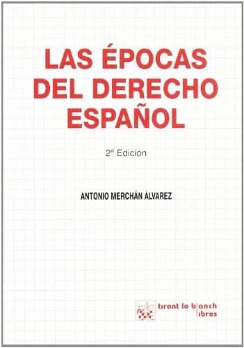 Portada de Las épocas del derecho Español
