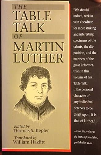 Portada de The Table Talk of Martin Luther
