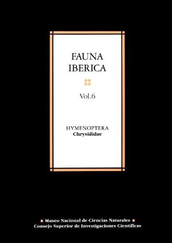 Portada de Fauna ibérica. Vol. 6. Hymenoptera