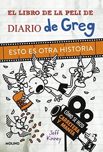 Portada de El libro de la peli de Diario de Greg. Esto es otra historia