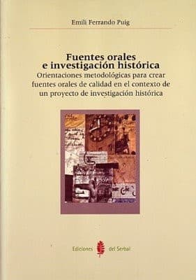 Portada de Fuentes orales e investigación histórica