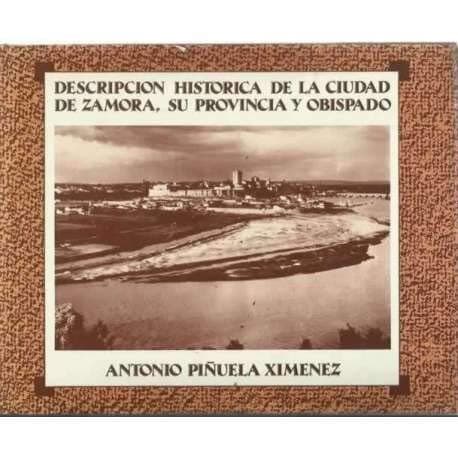Portada de Descripción histórica de la ciudad de Zamora, su provincia y obispado