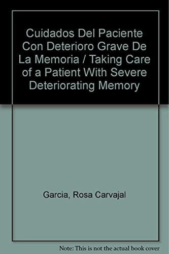 Portada de Cuidados del paciente con deterioro grave de la memoria