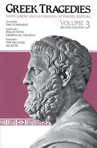 Portada de Greek Tragedies, Volume 3 (Greek Tragedies)