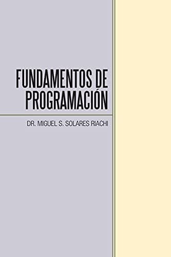 Portada de Fundamentos de Programación
