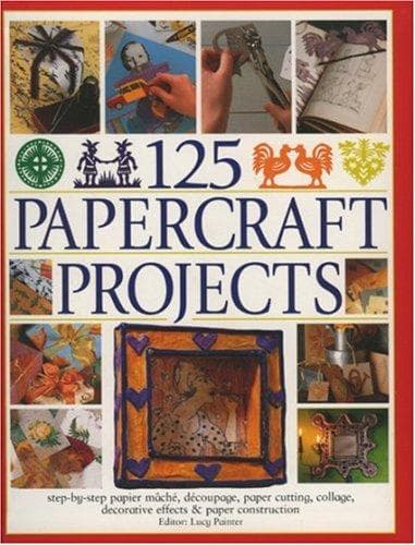 Portada de 125 Papercrafts Projects