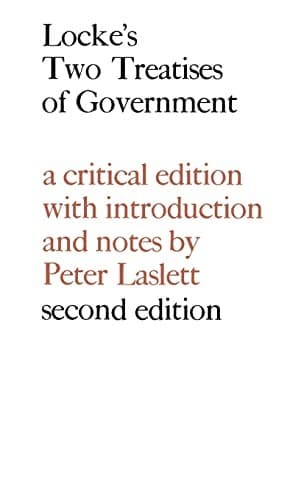 Portada de Two treatises of government