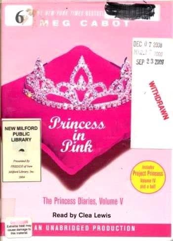 Portada de Princess in Pink
