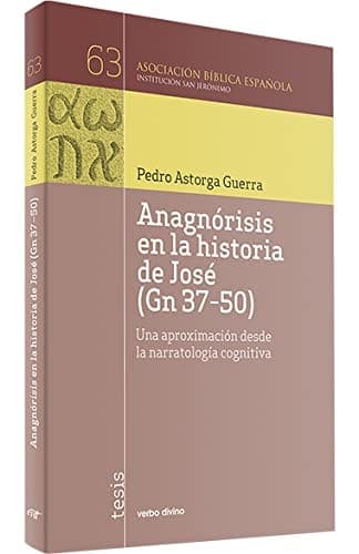 Portada de Anagnórisis en la historia de José
