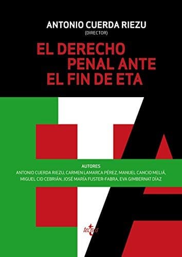 Portada de El Derecho penal ante el fin de ETA