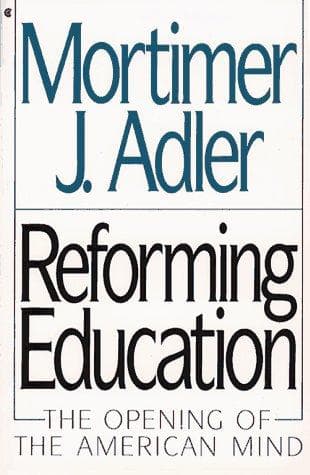 Portada de Reforming education