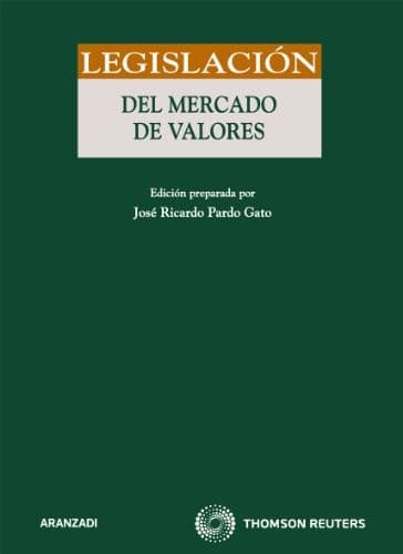 Portada de Legislación del mercado de valores