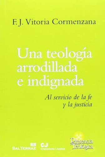 Portada de Una teología arrodillada e indignada