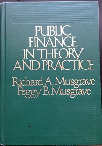 Portada de Public finance in theory and practice