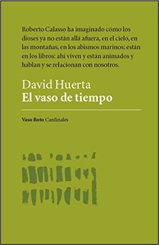 Portada de El vaso de tiempo