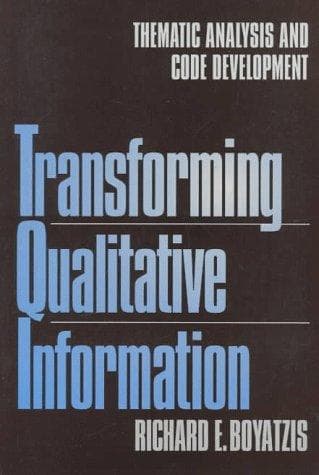 Portada de Transforming qualitative information