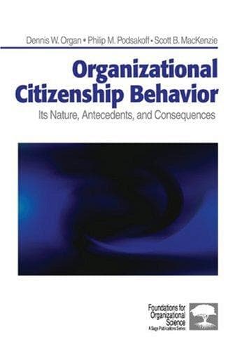 Portada de Organizational Citizenship Behavior