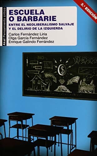 Portada de Escuela o barbarie
