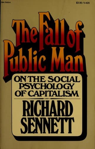 Portada de The fall of public man