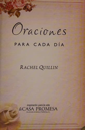 Portada de Oraciones para cada dia