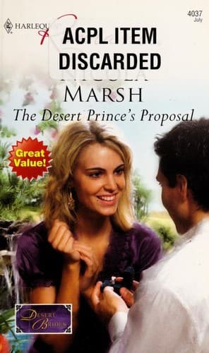 Portada de The desert prince's proposal