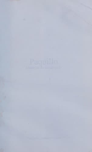 Portada de Paquillo