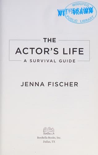 Portada de The actor's life
