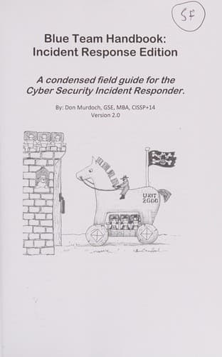 Portada de Blue team handbook