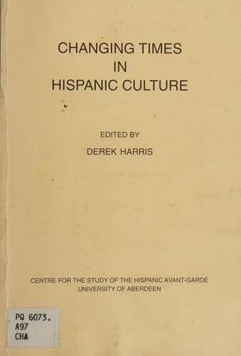 Portada de Siete ensayos sobre la cultura posfranquista