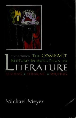 Portada de The Compact Bedford Introduction to Literature