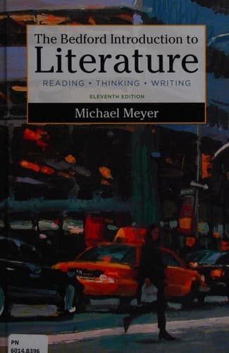 Portada de The Bedford Introduction to Literature