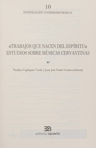 Portada de "Trabajos que nacen del espíritu"