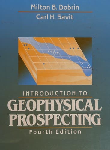 Portada de Introduction to geophysical prospecting