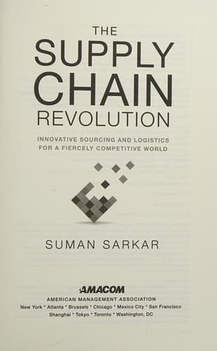 Portada de The supply chain revolution