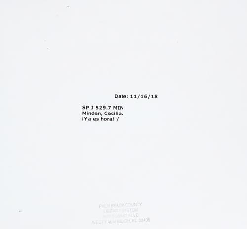 Portada de ¡Ya es hora!