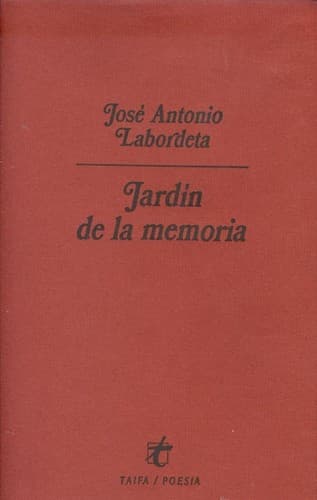 Portada de Jardin de la Memoria