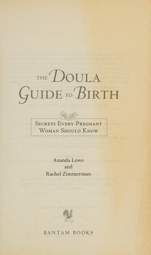 Portada de The Doula Guide to Birth