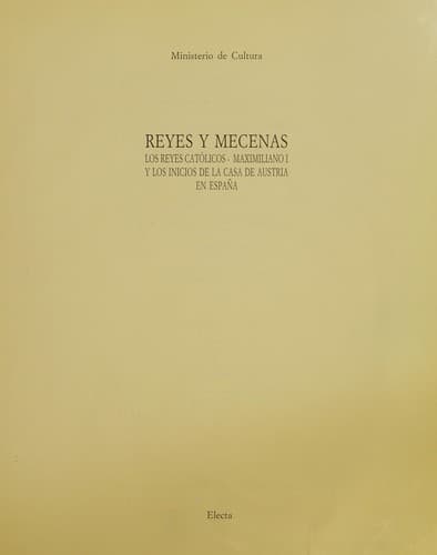 Portada de Reyes y mecenas