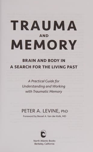 Portada de Trauma and memory