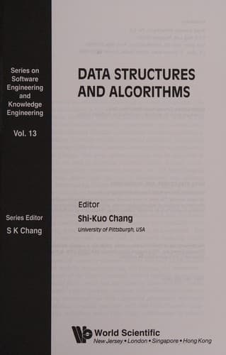 Portada de Data structures and algorithms
