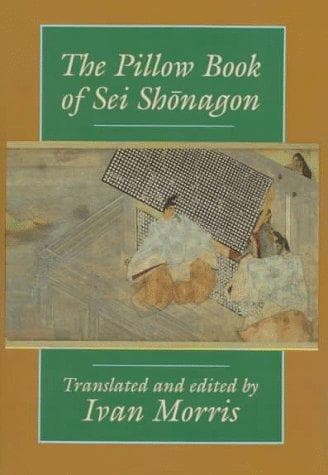 Portada de The pillow book of Sei Shōnagon