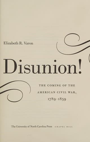 Portada de Disunion!