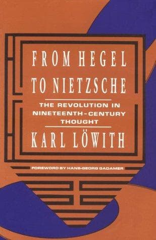Portada de From Hegel to Nietzsche