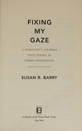 Portada de Fixing My Gaze