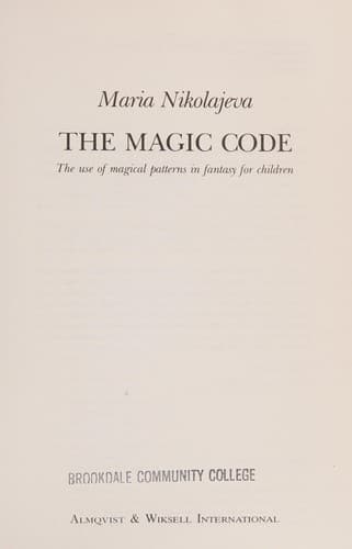 Portada de The magic code