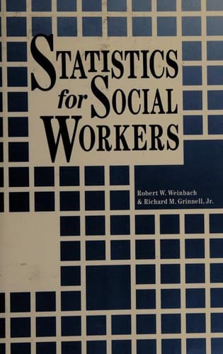 Portada de Statistics for social workers
