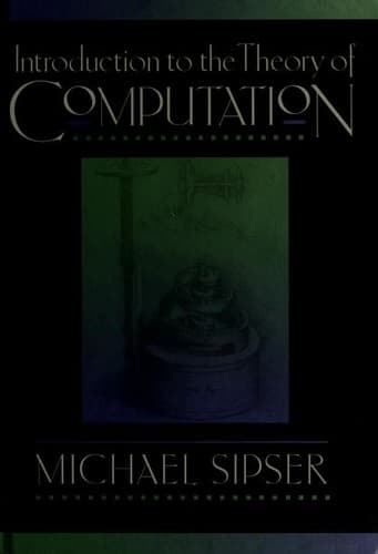 Portada de Introduction to the theory of computation